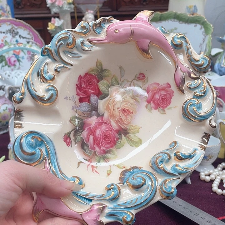 瓷片微瑕摆件摆件家居