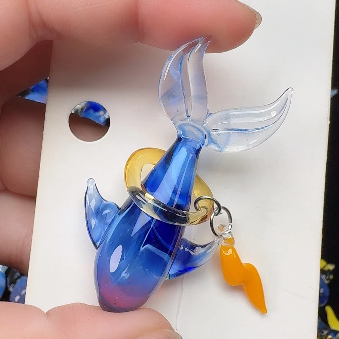 玻璃颈饰琉璃挂坠64