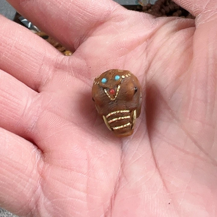 金刚菩提吊坠紫金鼠大象三通