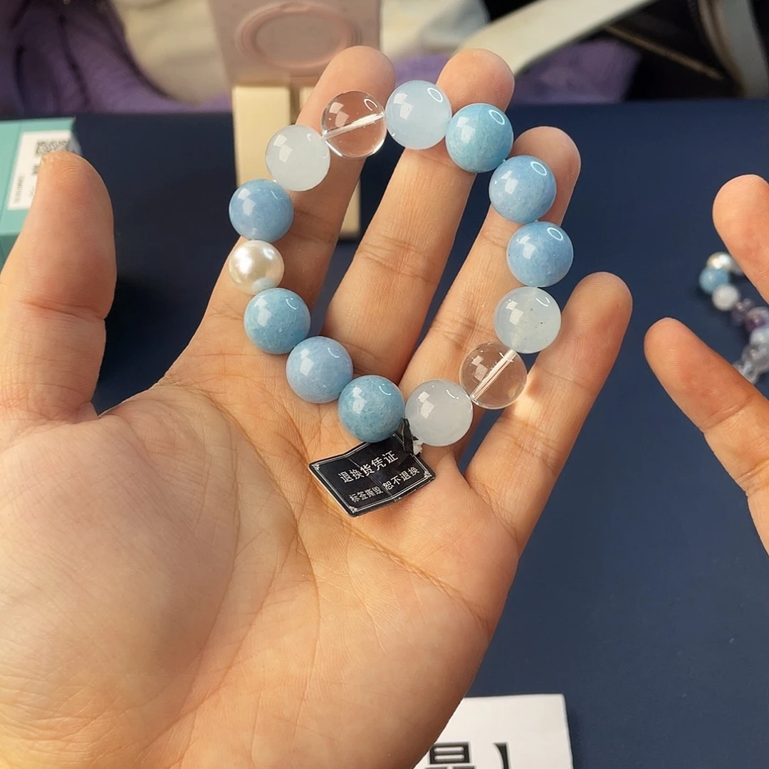 银S925镶嵌水晶手链