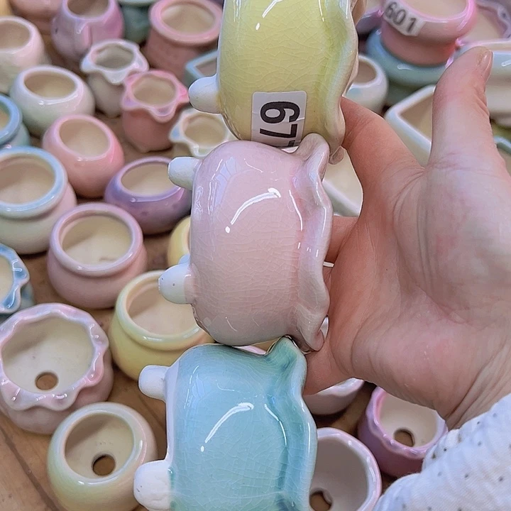 陶瓷花盆当场凑满12包邮