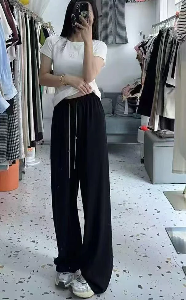 6003直筒夏款抖抖裤