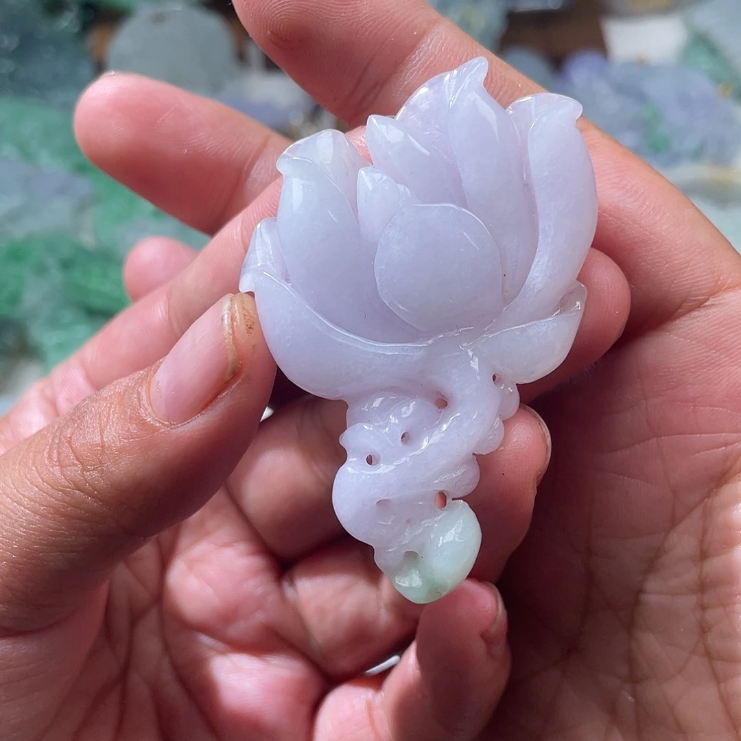 颈饰未镶嵌翡翠翡玉缘翡翠
