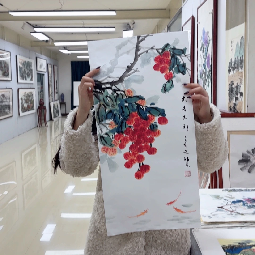 国画国画作品集一个