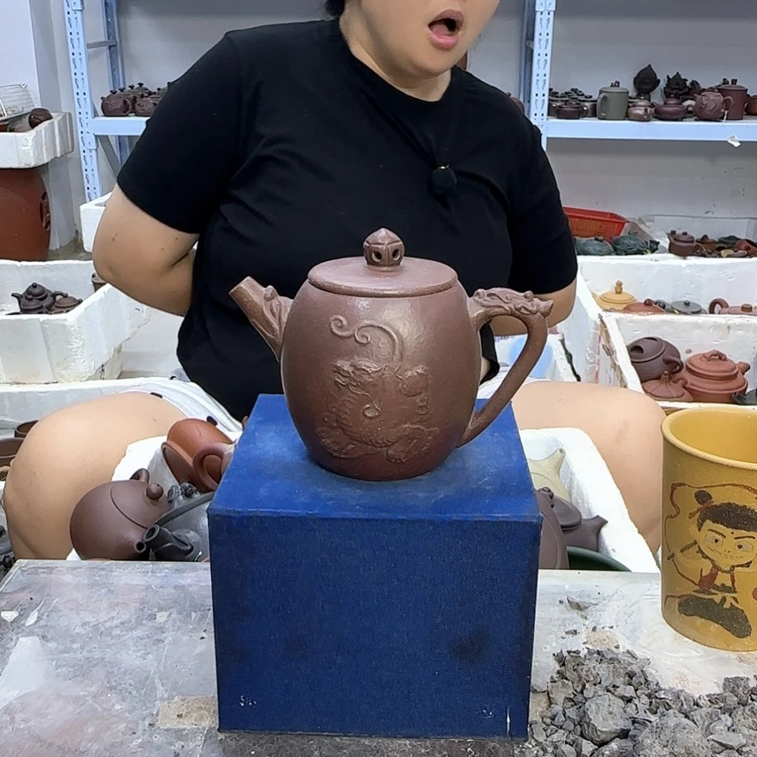 紫砂茶壶宜兴紫砂壶壶瑕疵处理
