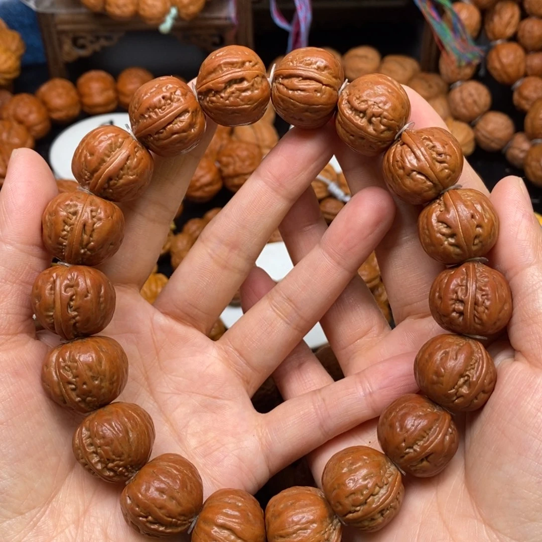 桃核手串繁*复古桃心