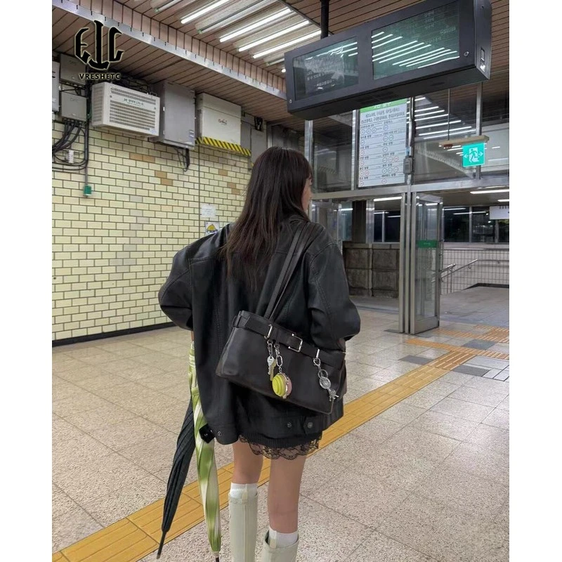 小众秋冬简约单肩包包女2025新款通勤百搭腋下包复古高级感手提包