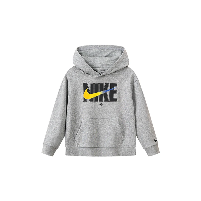 Nike耐克儿童春秋款运动时尚休闲套头舒适连帽卫衣RWN-PO-1813
