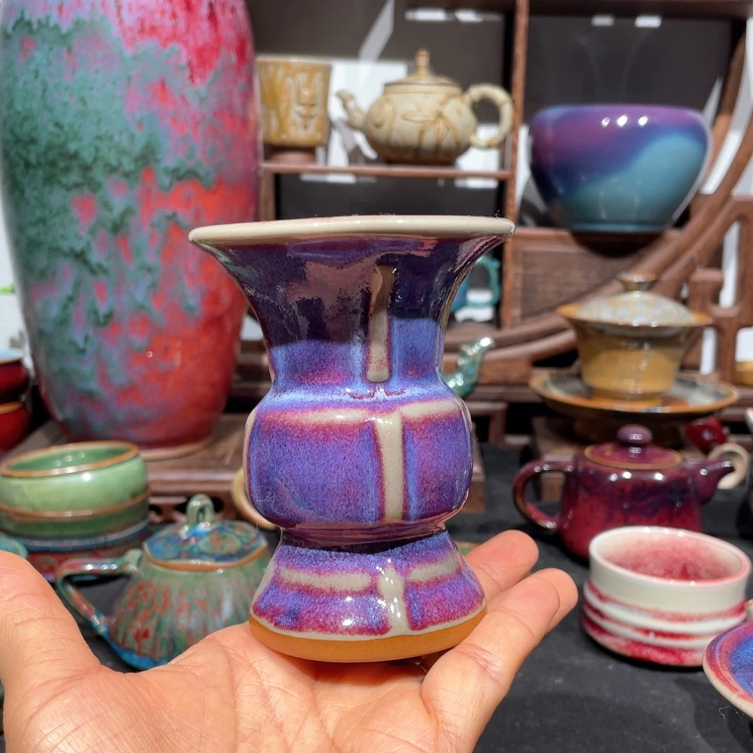 中国神后钧瓷花器