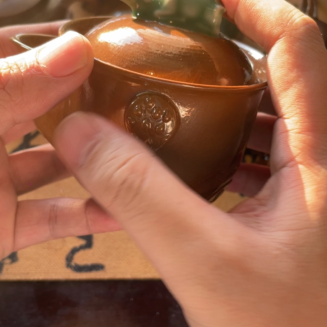 手工艺品琉璃龙泉青瓷宝瓶