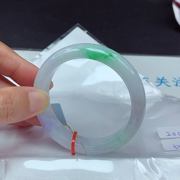 未镶嵌手镯翡翠54圈0206