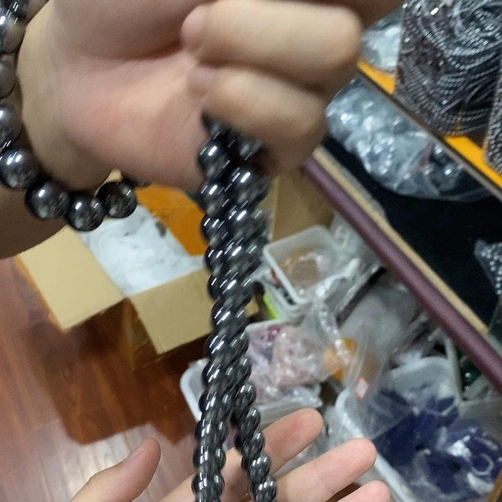 正品太赫兹石的12。70长度的项链
