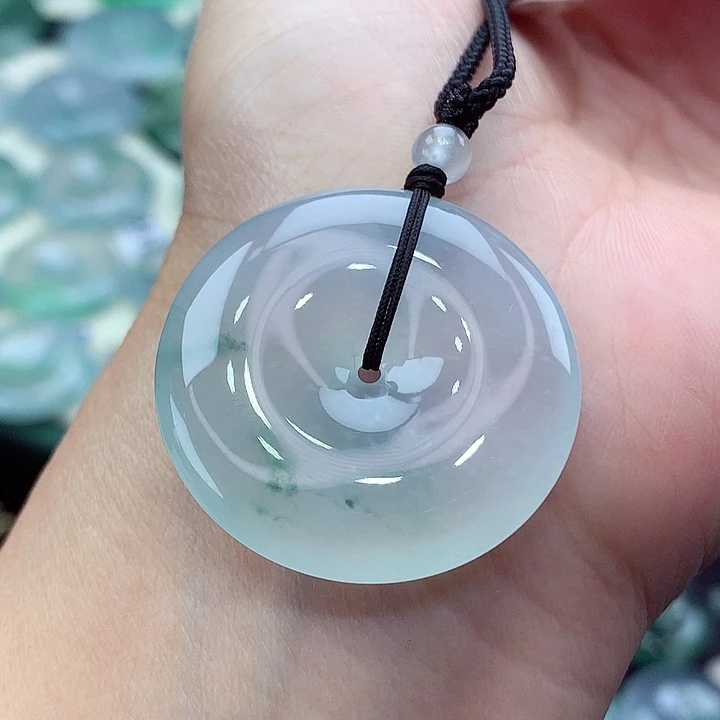 颈饰未镶嵌翡翠编号45-尺寸31/6