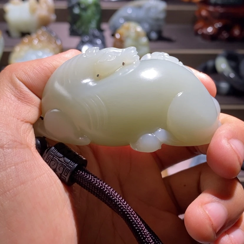 【闪购商品】和田玉摆件未镶嵌J****胡