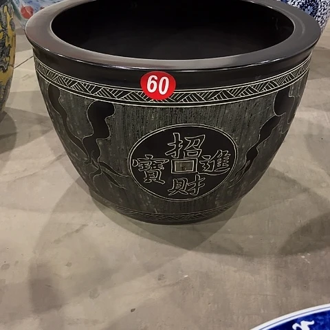 摆件谭*哥高温陶瓷大缸系列