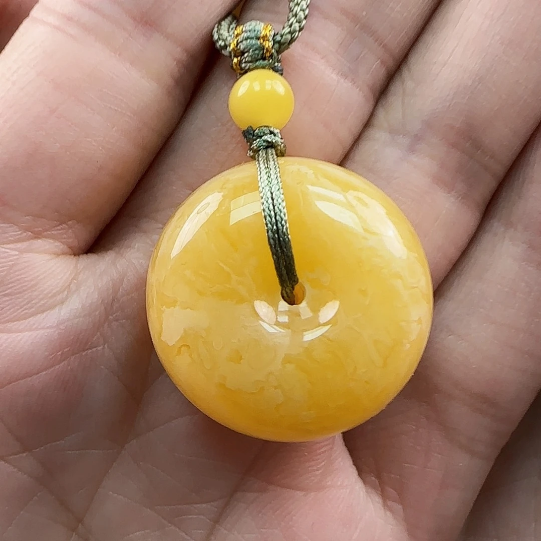 琥珀裸石未镶嵌蜜蜡