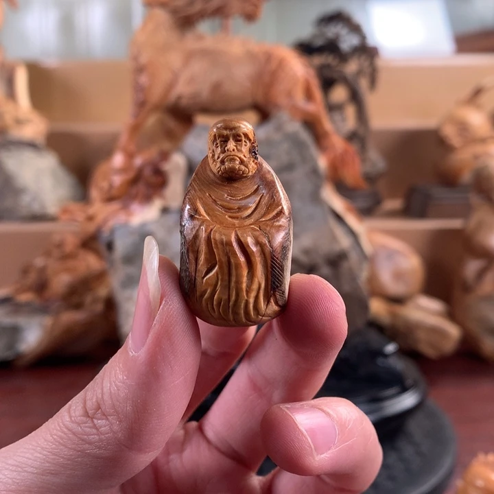柏木（崖柏）根雕摆件