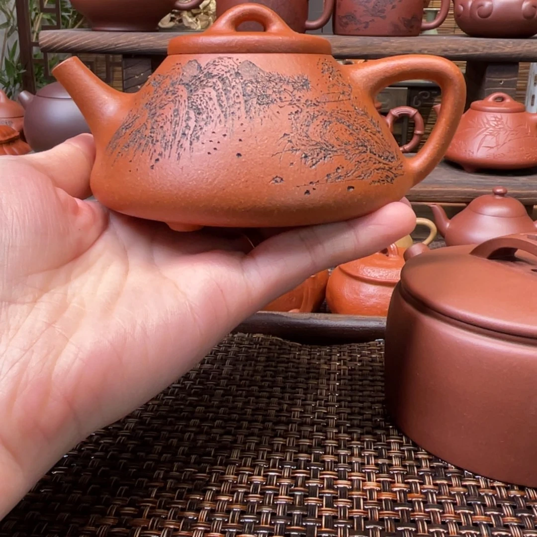 *****紫砂茶壶宜兴原矿紫砂手工制220