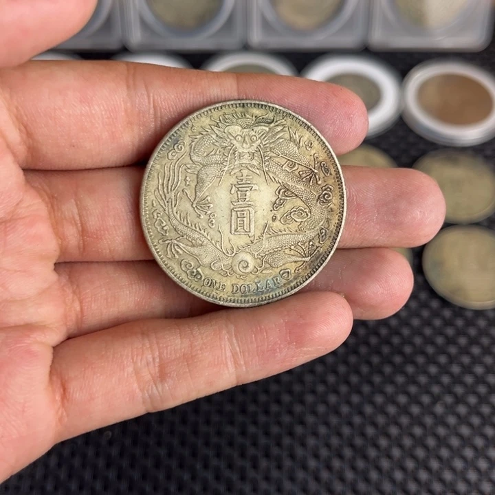 金属大头龙洋船洋工艺品