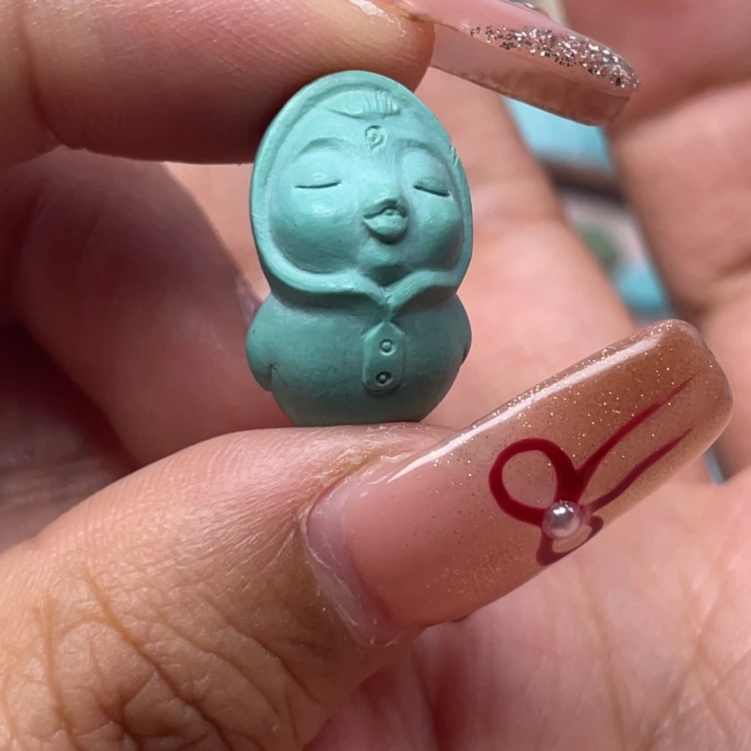 未镶嵌绿松石455是**呀绿松石