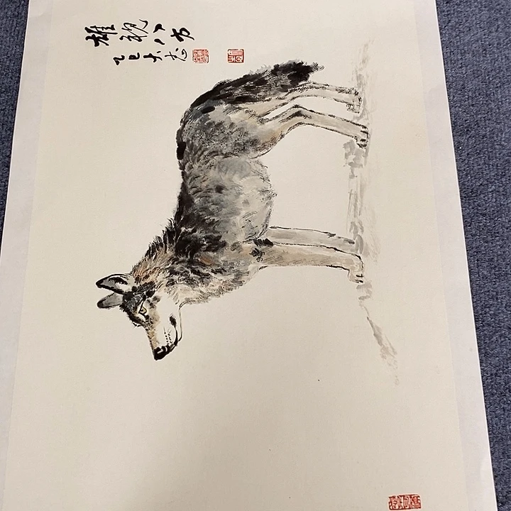 国画纯手绘写意画作45*68