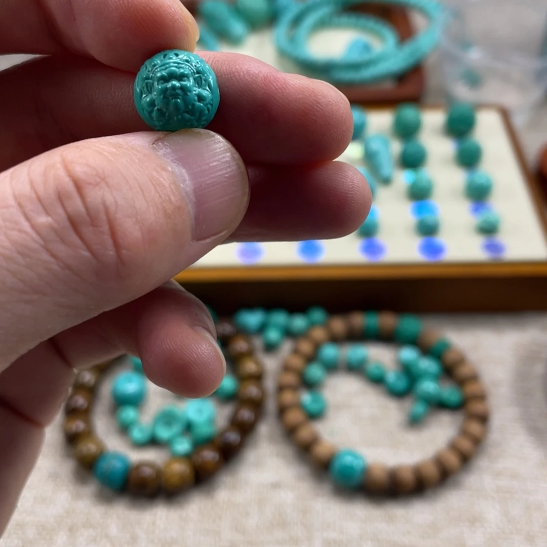 原生态湖北矿小配饰，直径13