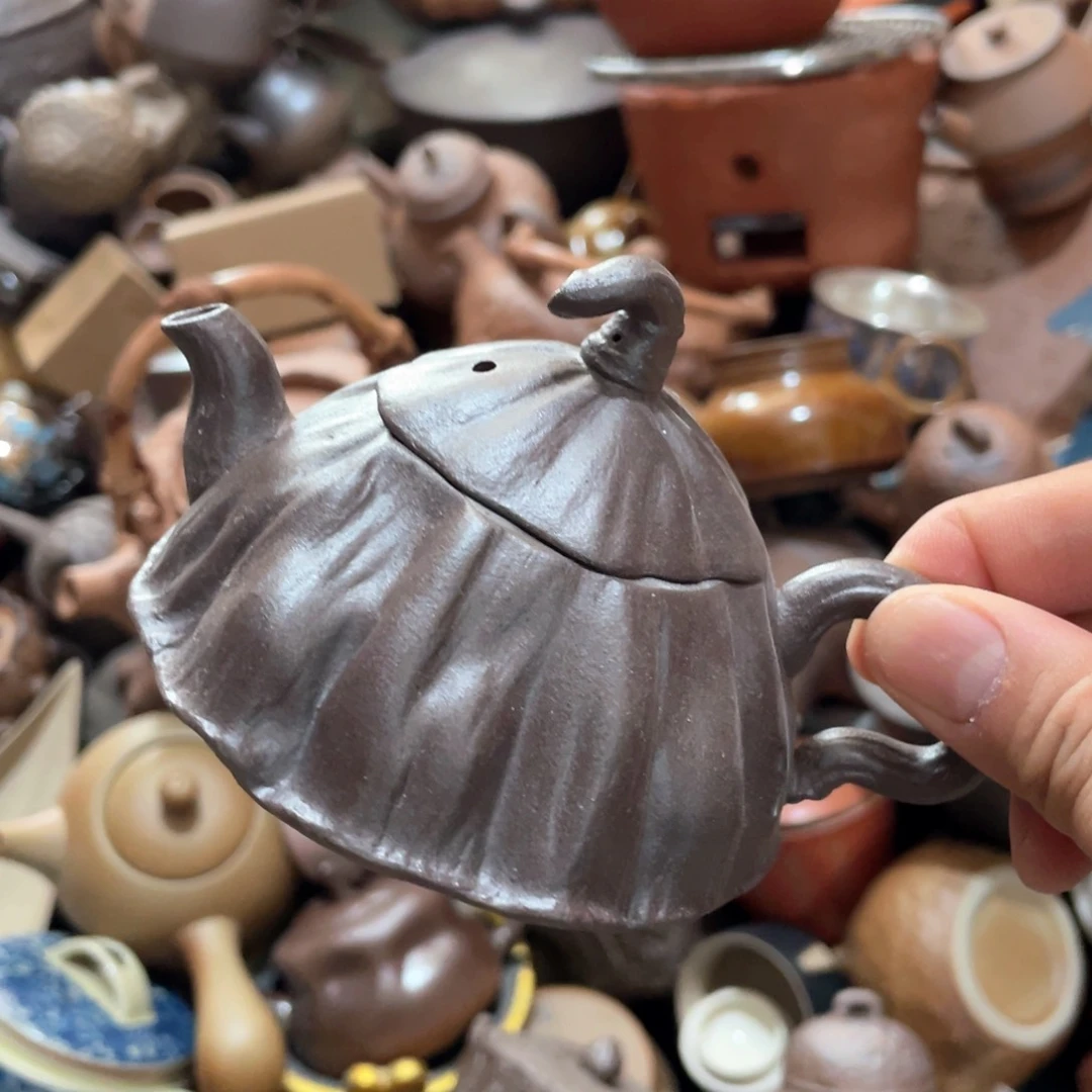 瓷片?*娜原矿绿植盆景花木挂钟