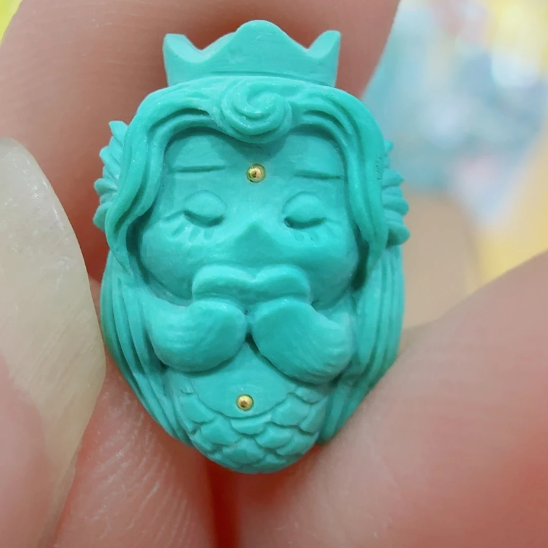 未镶嵌绿松石珠宝奇石