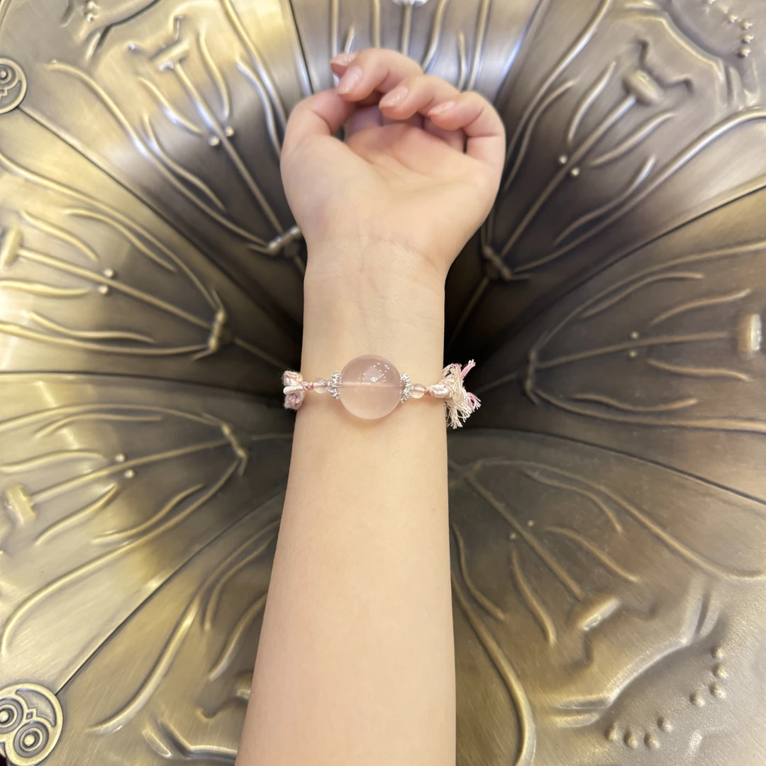 源源手作*小桃红手绳F1-1