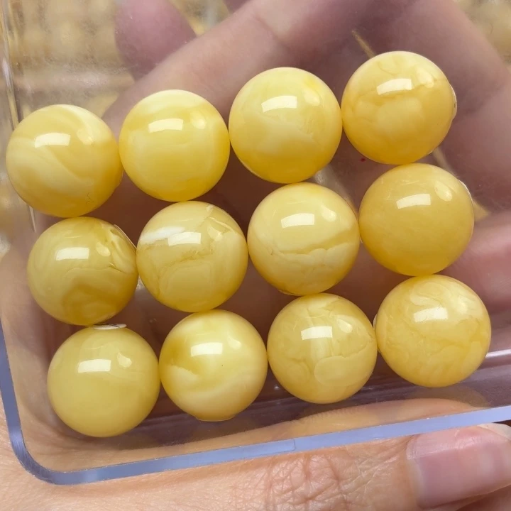 蜜蜡未镶嵌裸石16+蜜蜡手串