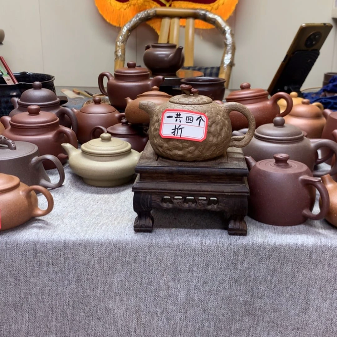万***相茶壶紫泥半手工制作200 C