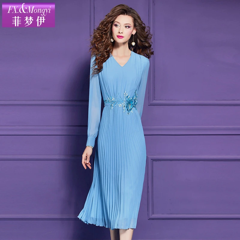 菲梦伊新款时尚连衣裙62198