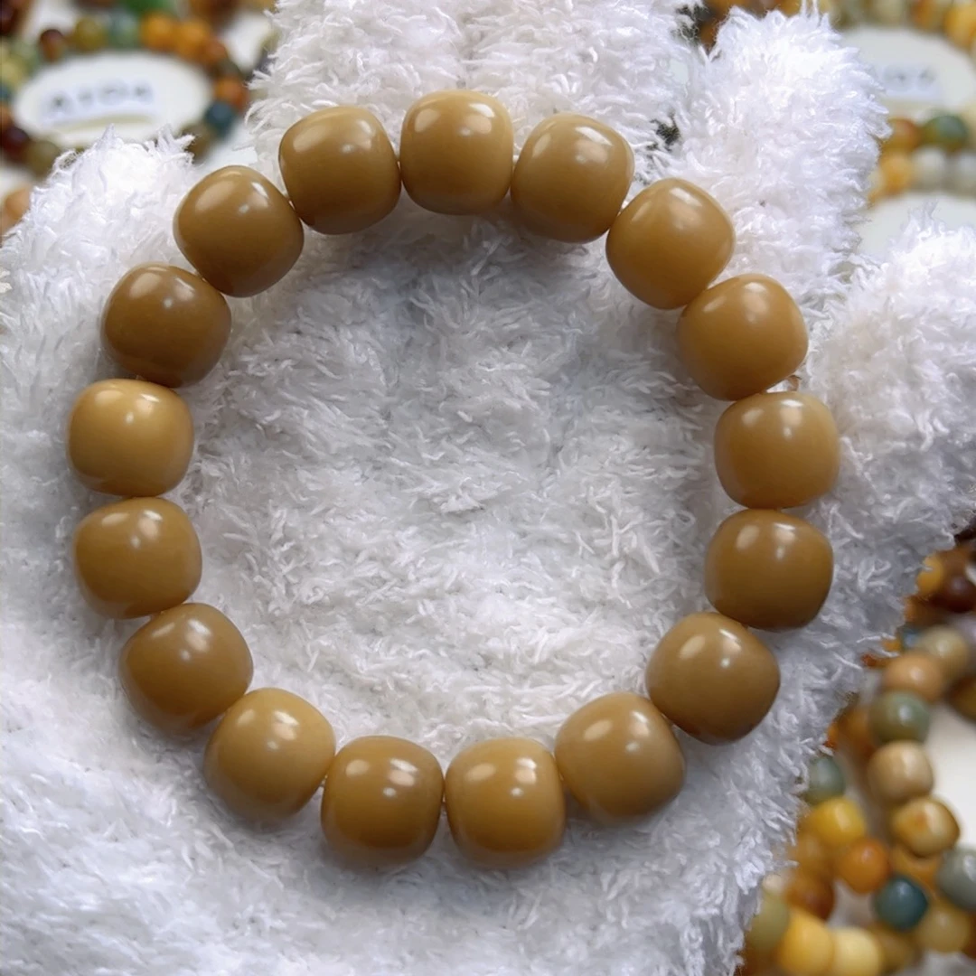 菩提根/象牙果手串微微瑕