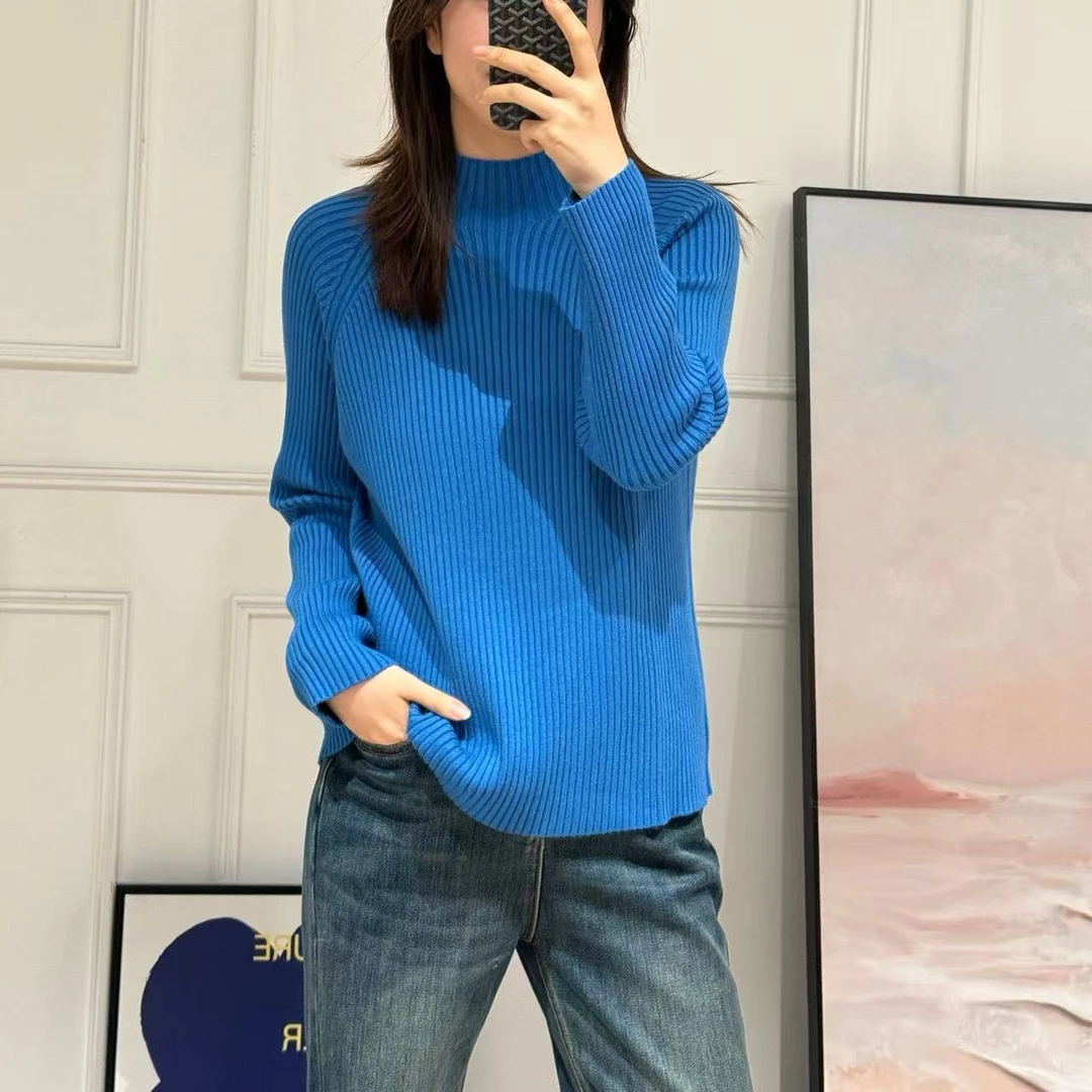 NANA【小立领】13色加厚半高领毛衣针织衫韩版时尚百搭秋冬款A0002