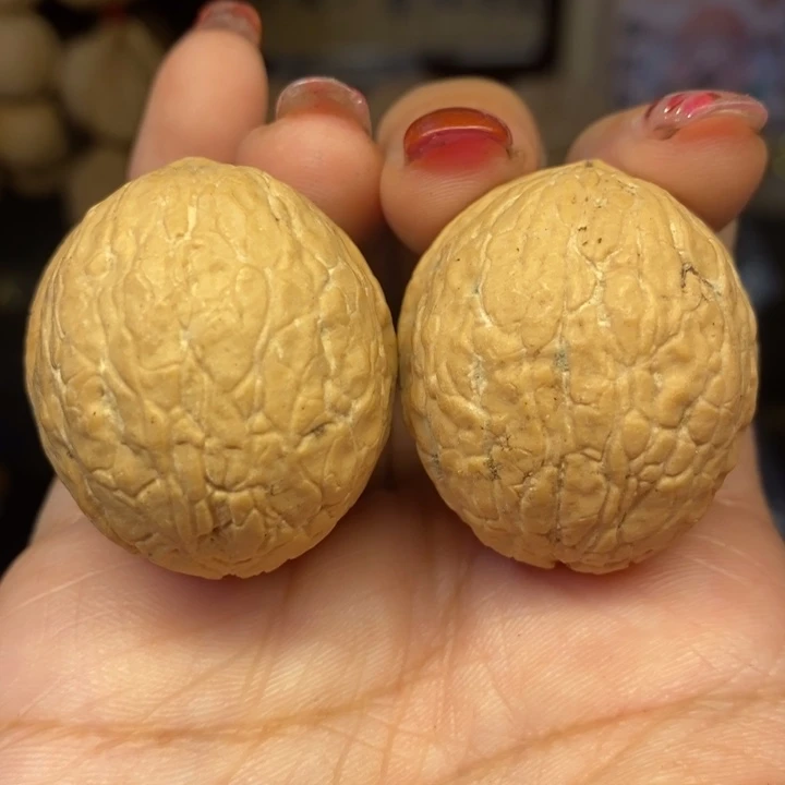 吊坠文玩核桃25蛇皮球