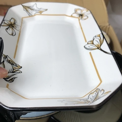 盘陶瓷制品满25拼单发货默认微瑕