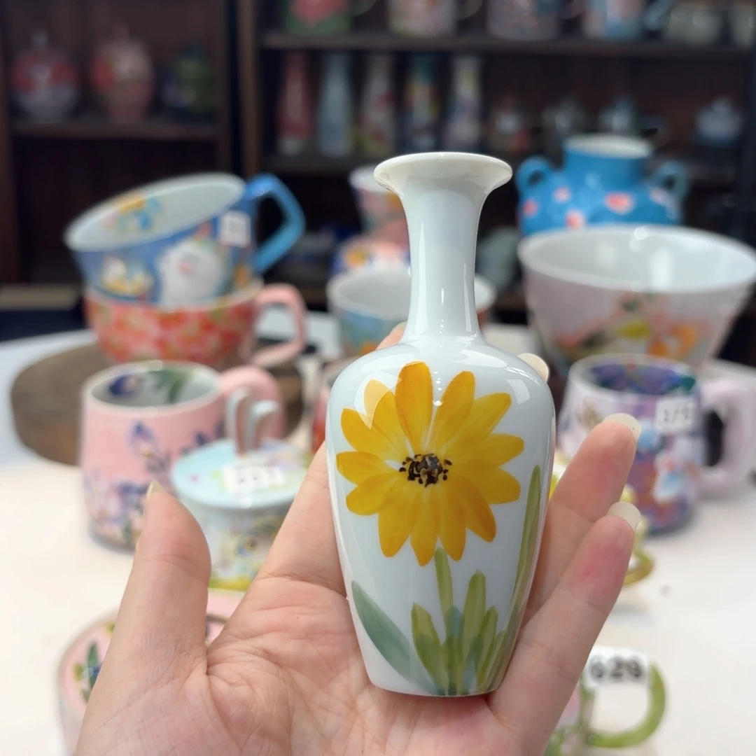 景德镇手绘高温釉下彩陶瓷茶具
