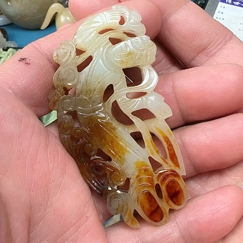 和田玉把件未镶嵌