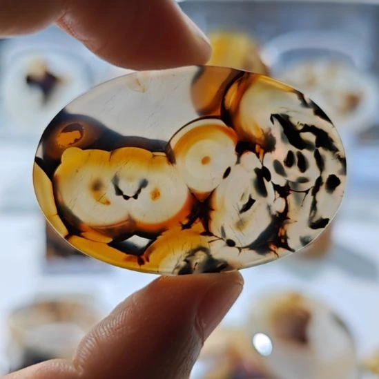 玛瑙/玉髓未镶嵌吊坠(不含链)50号