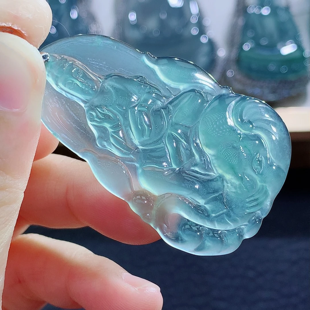 未镶嵌挂件翡翠翡翠