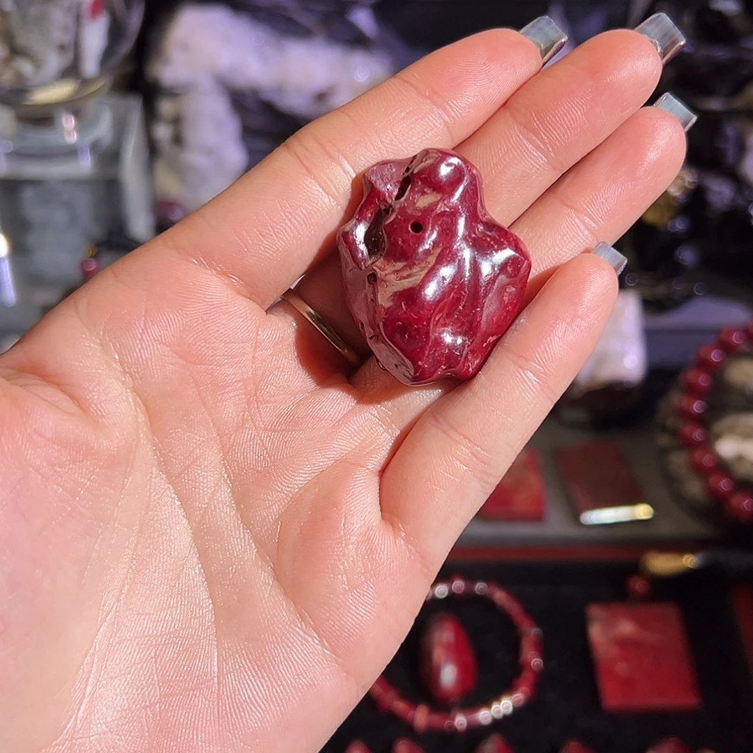 天然辰砂贵州天然万山原石