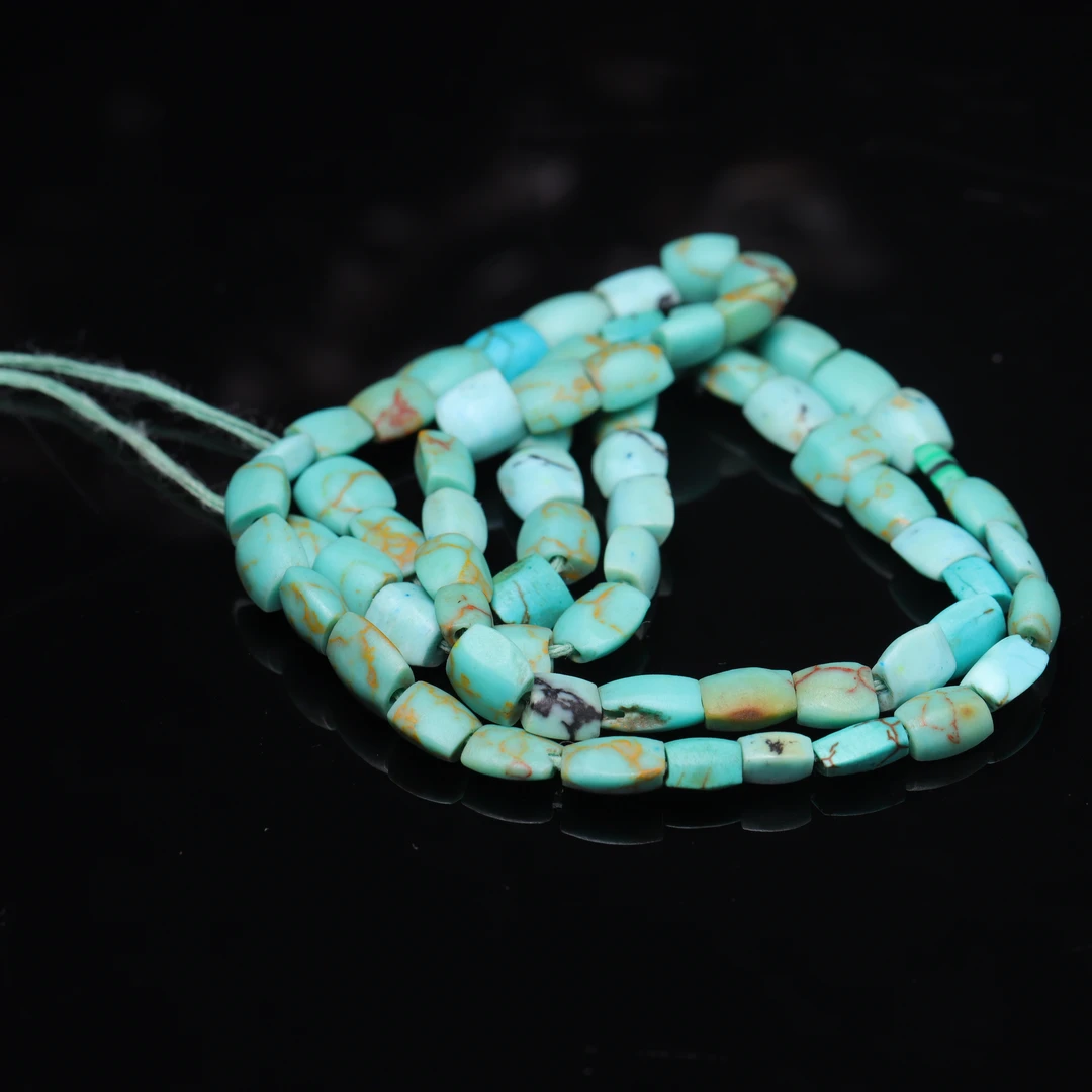 天然松石珠串-NX