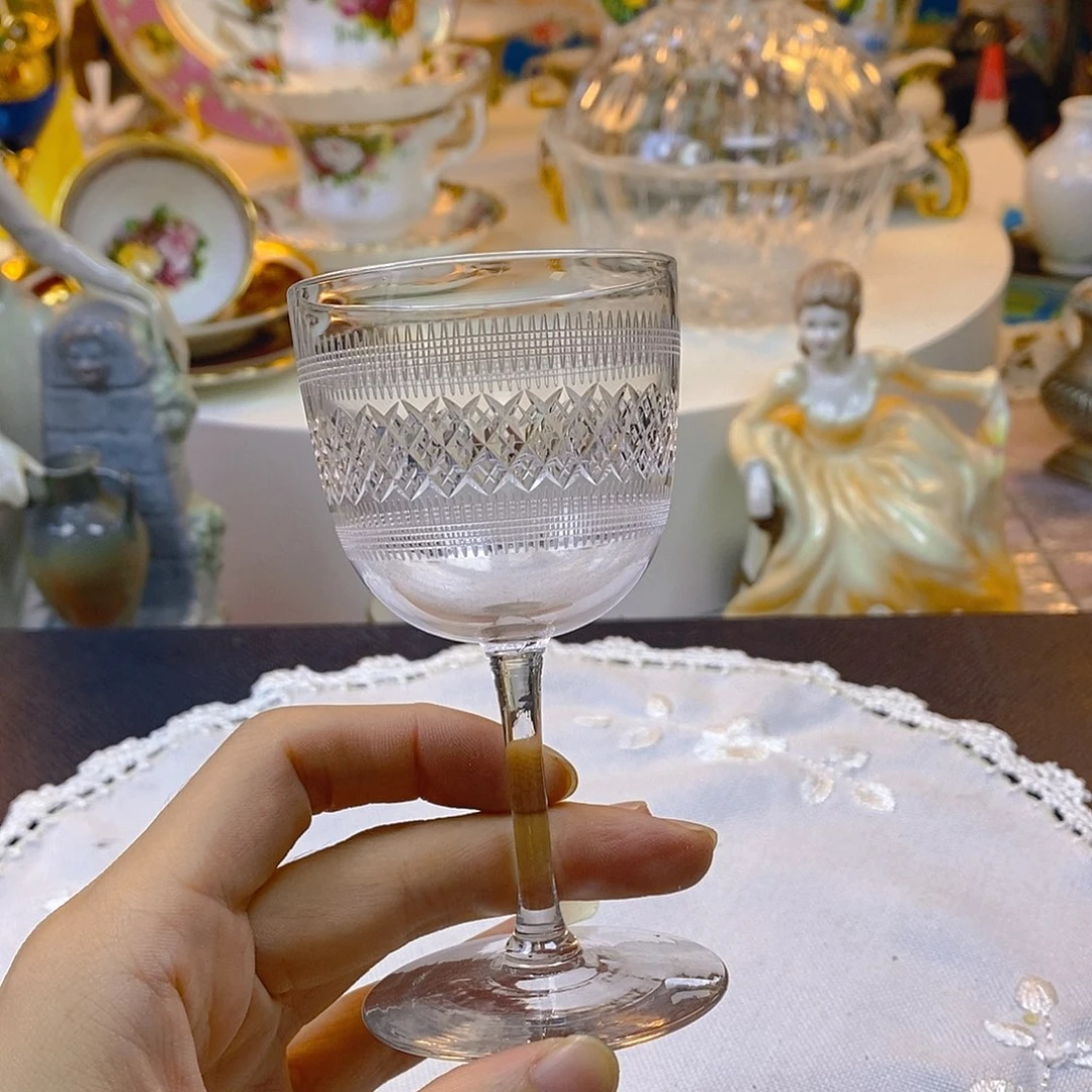 咖啡杯水晶杯摆件