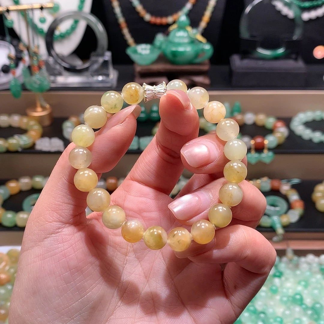 石英质玉未镶嵌手链