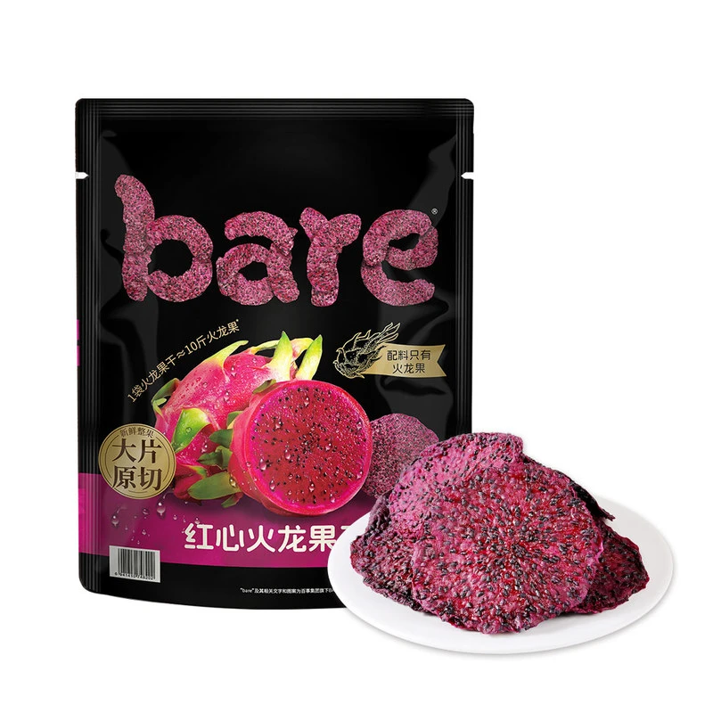 MM超市Bare 红心火龙果干400g