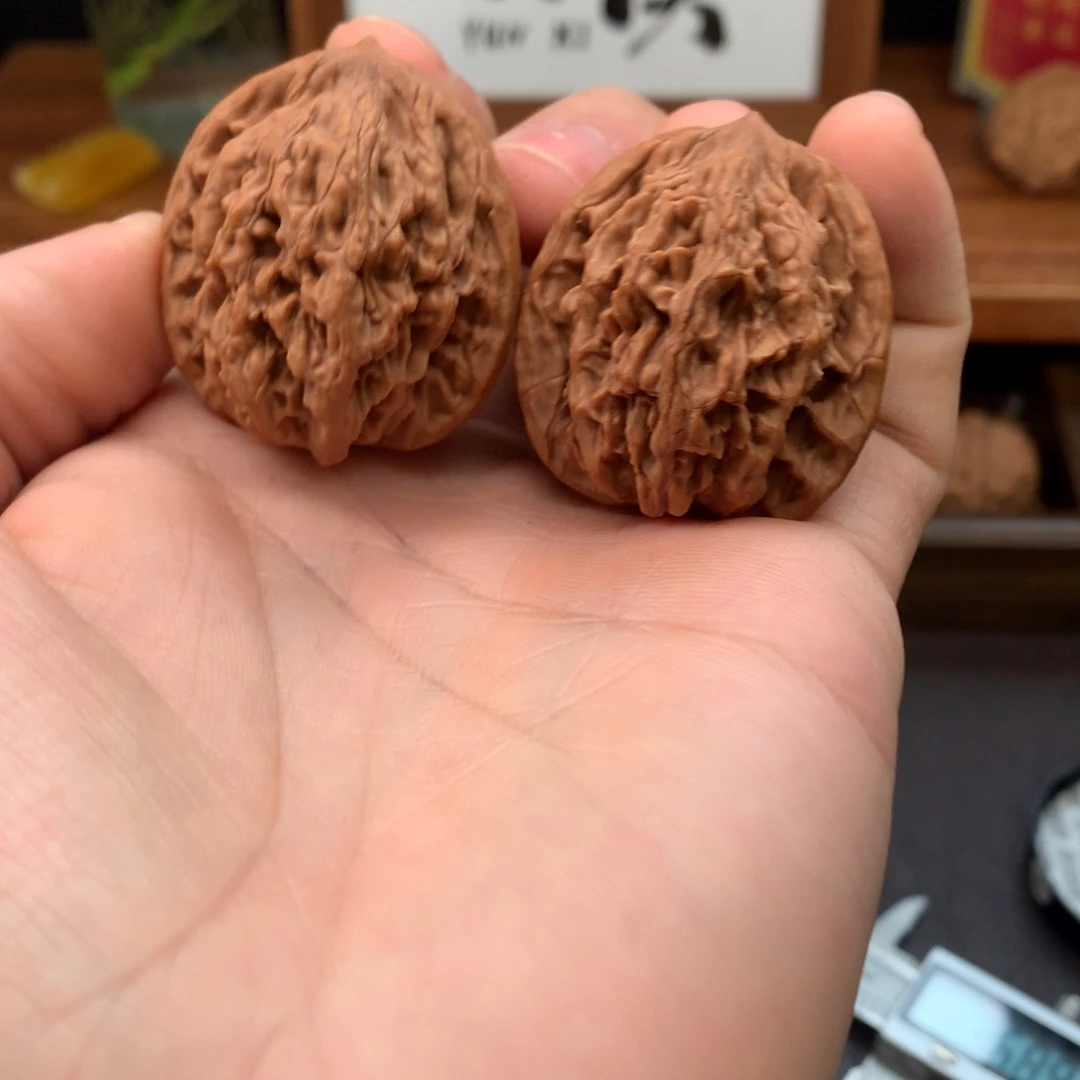 把件文玩核桃36麦虎