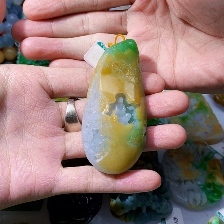 未镶嵌定制翡翠野**方翡翠
