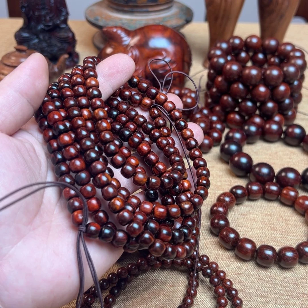 檀香紫檀（小叶紫檀）正*5串0.7/0.8cm