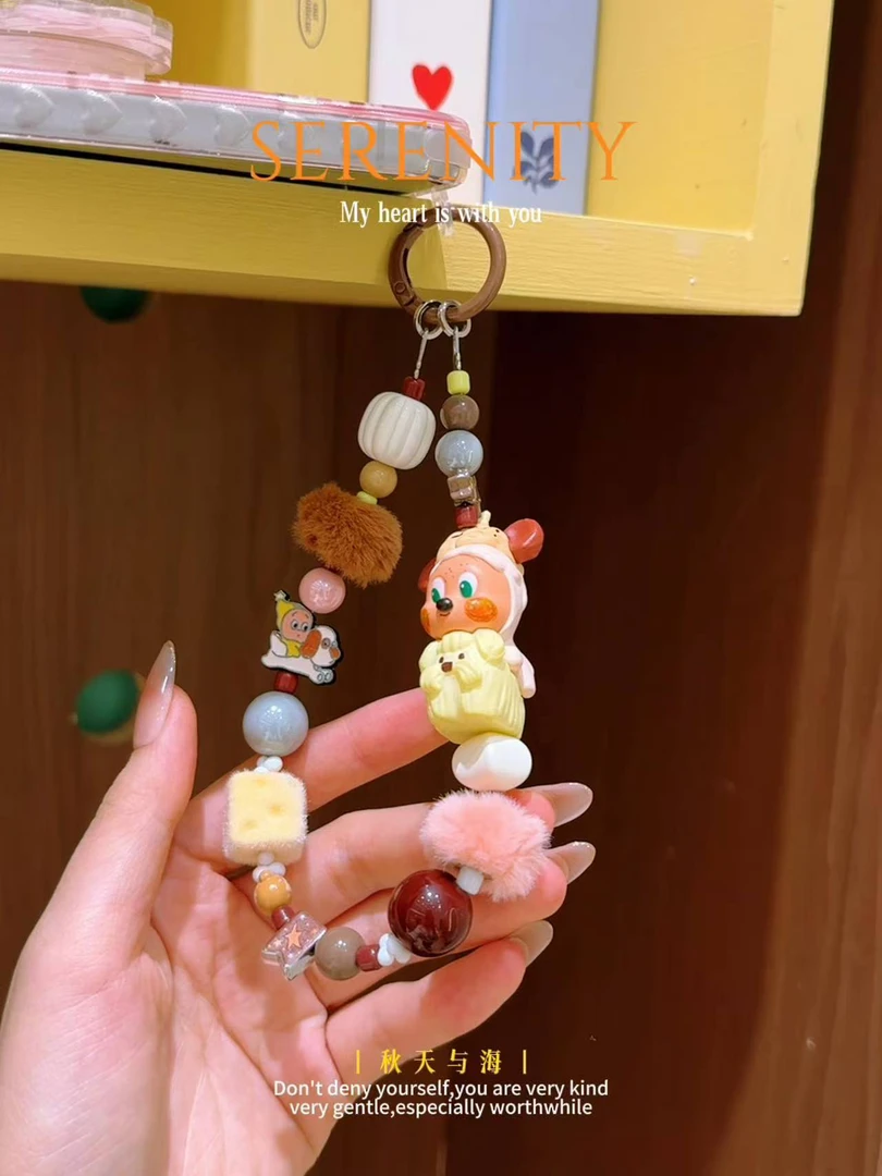 【LZ】潮玩手机壳挂件DIY饰品包挂饰创意个性可爱手机链