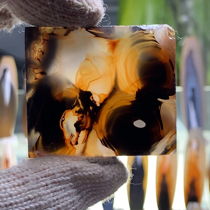 未镶嵌玛瑙/玉髓珠宝半成品166